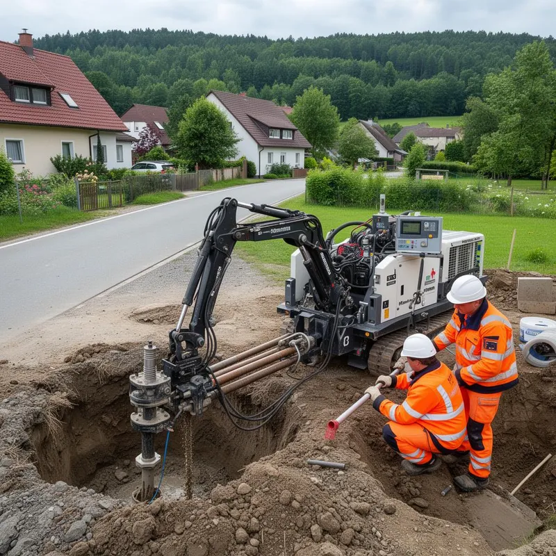 Unterirdische Pressung