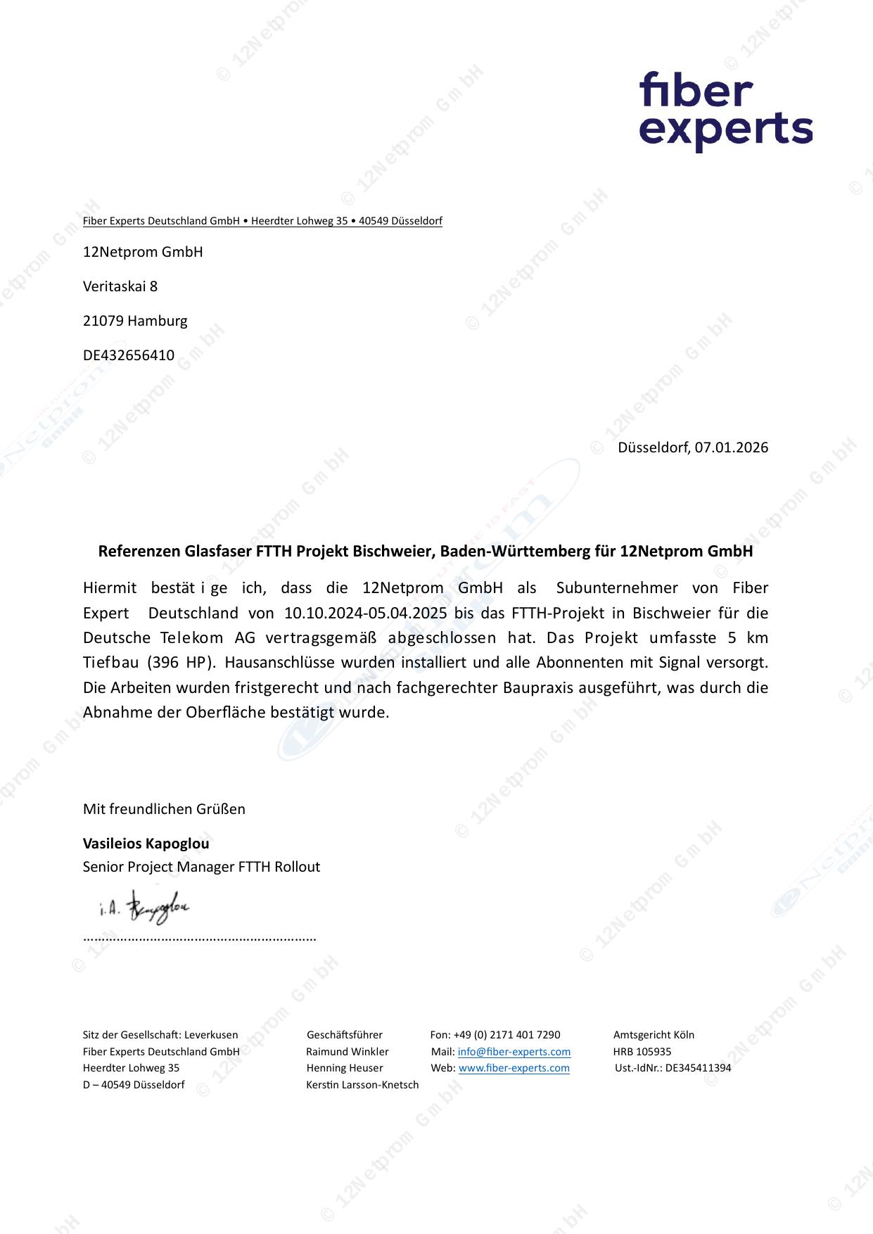 Referenz Bischweier