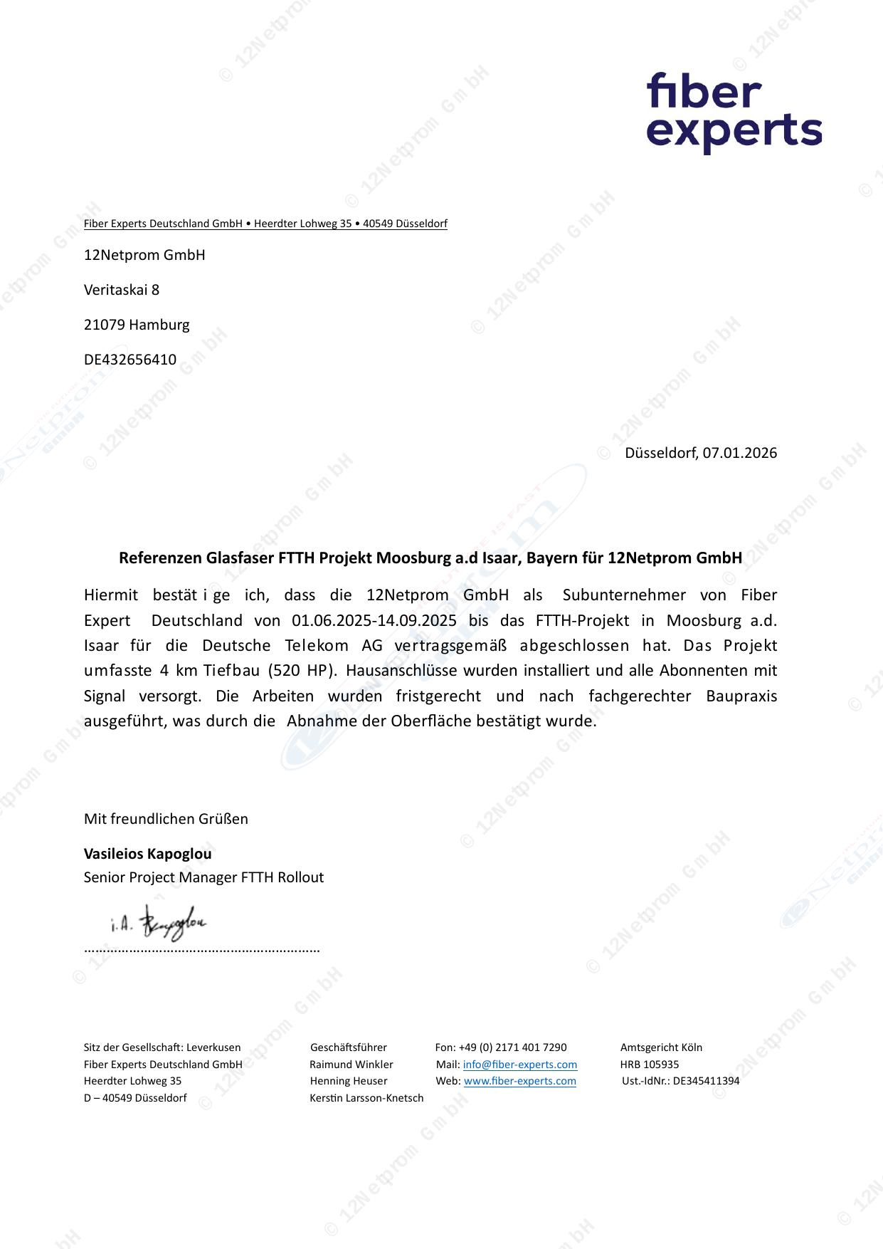 Referenz Moosburg a.d. Isar